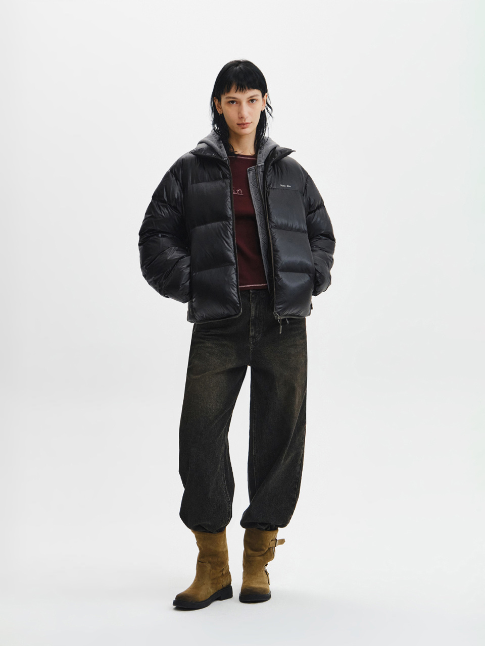 Matin Kim Icon Logo Down Jumper