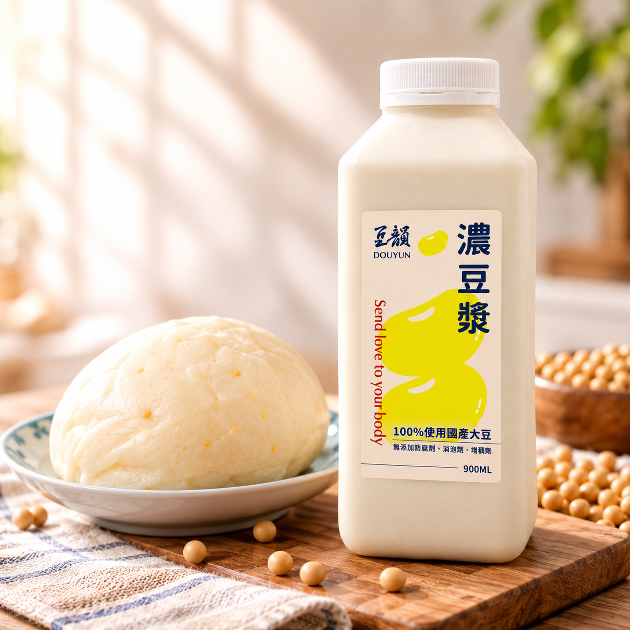 豆韻濃豆漿