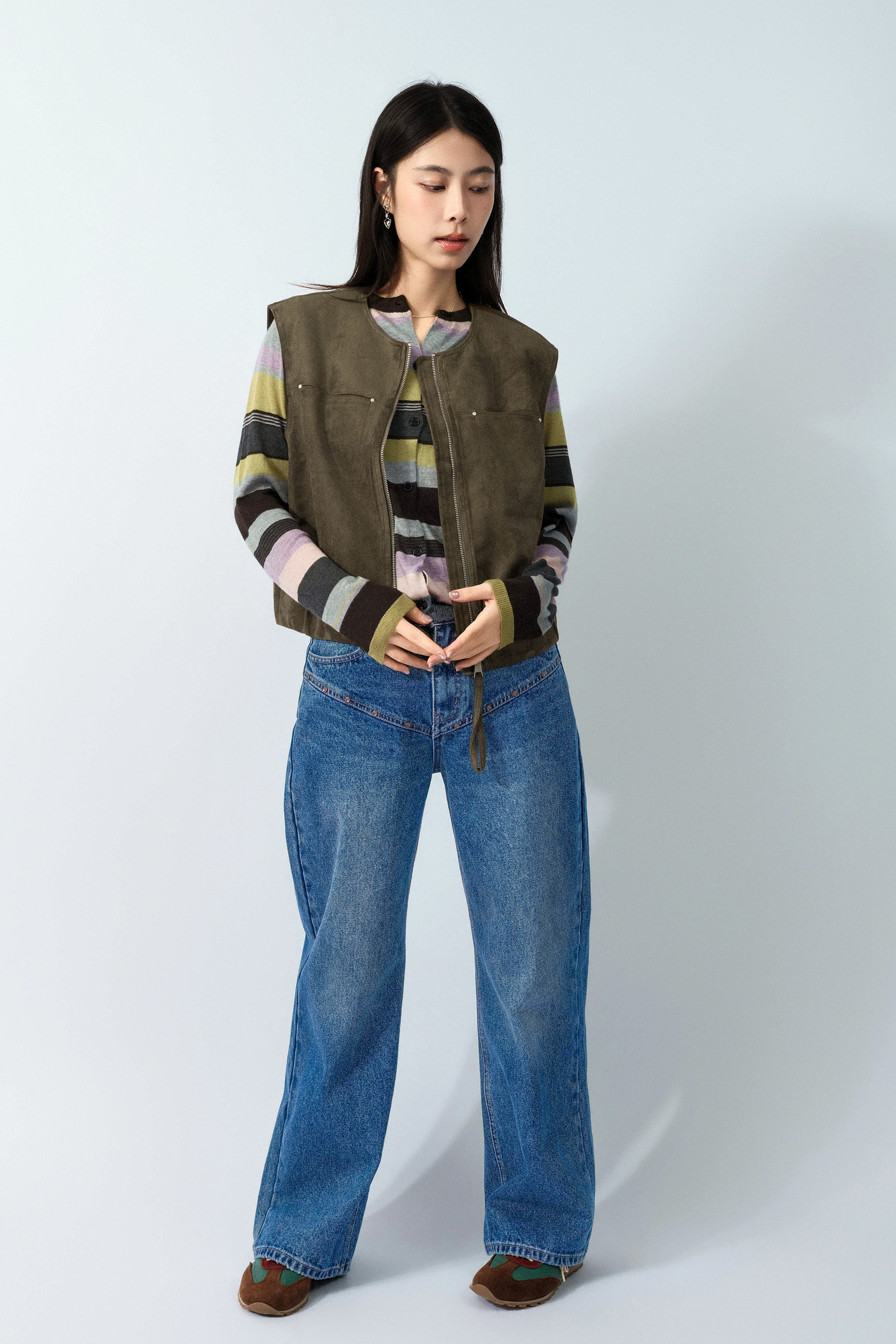 FW26_0082（背心＋上衣＋牛仔褲）