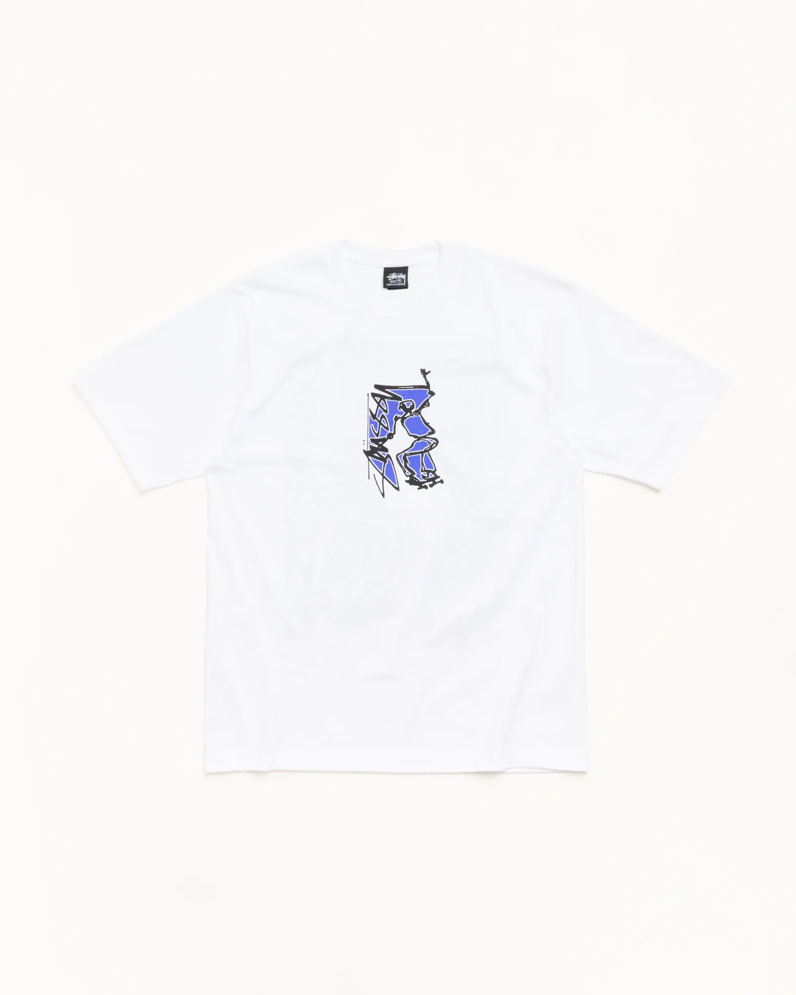 [Instock] STUSSY FW26 SMOOTH SK8 TEE | WHITE