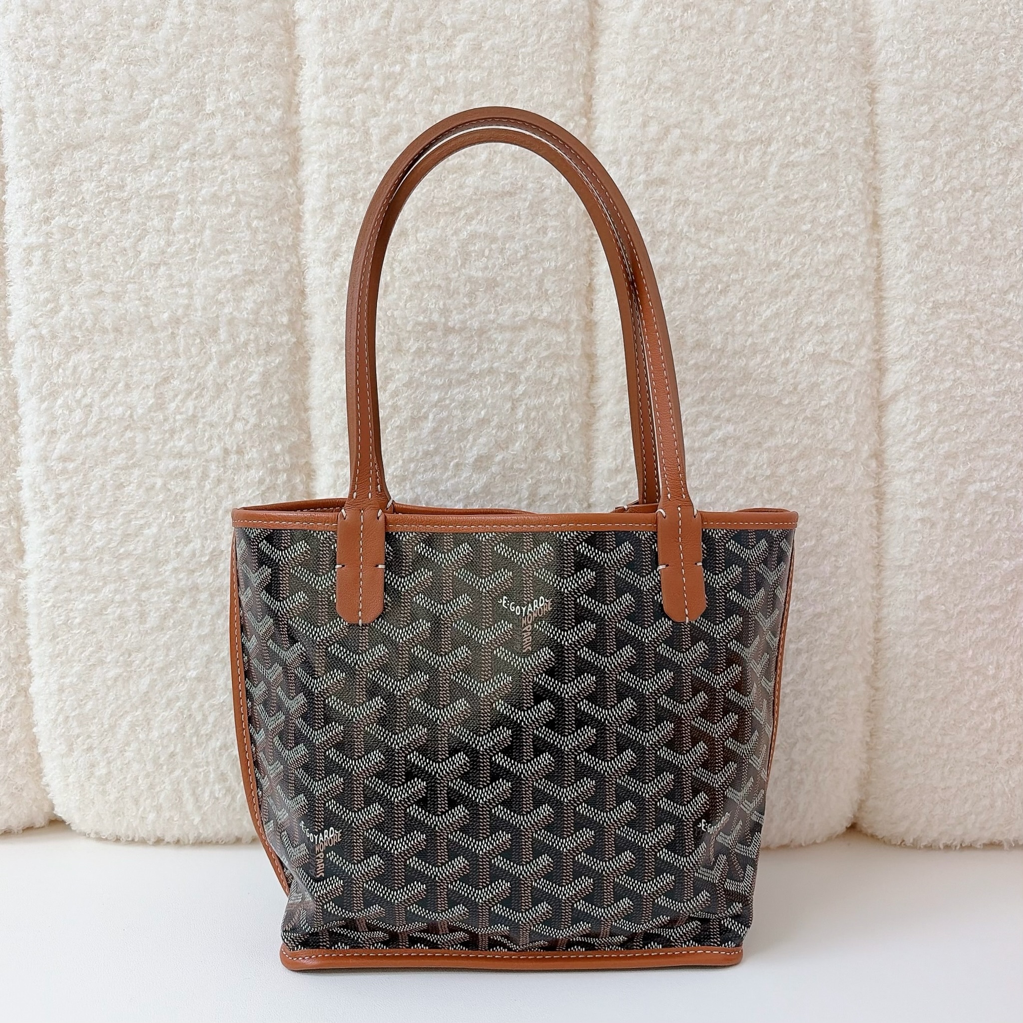 Goyard Anjou Mini - Black / SHW