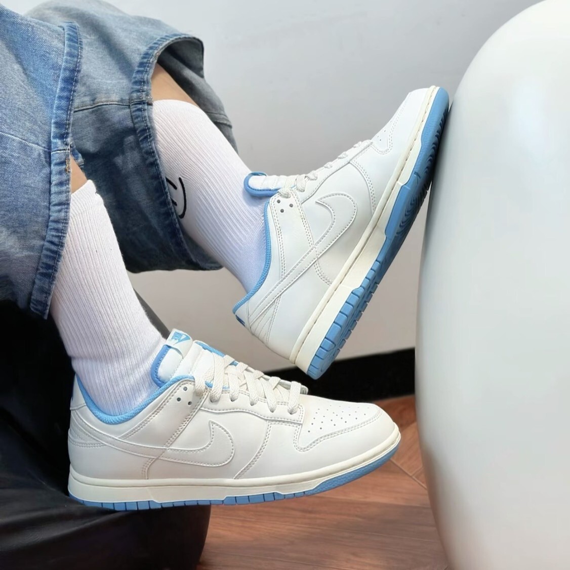 【官網限定】Nike Dunk Low ''Creamy Blue White'' 奶油藍白 HF5441-119 IX