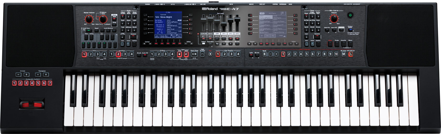 Roland E-A7 61鍵自動伴奏電子琴 可擴充自動伴奏鍵盤