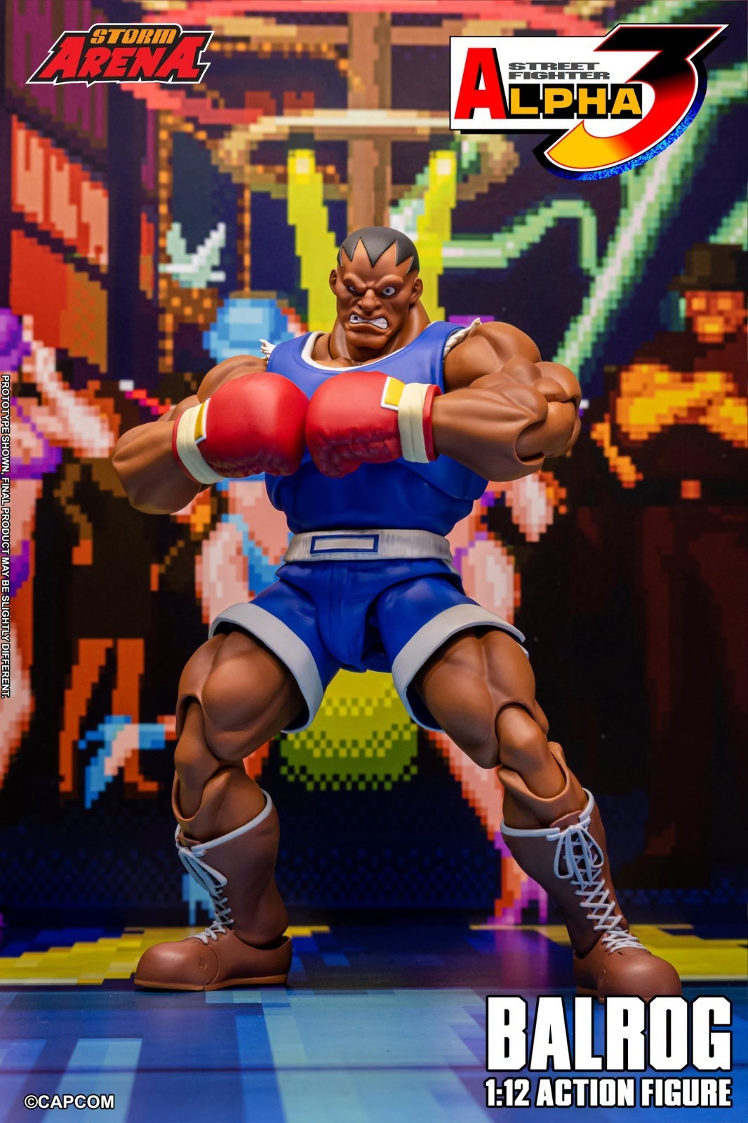 (預訂) STORM ARENA SFSA09 1/12 STREET FIGHTER ZERO 3 BALROG