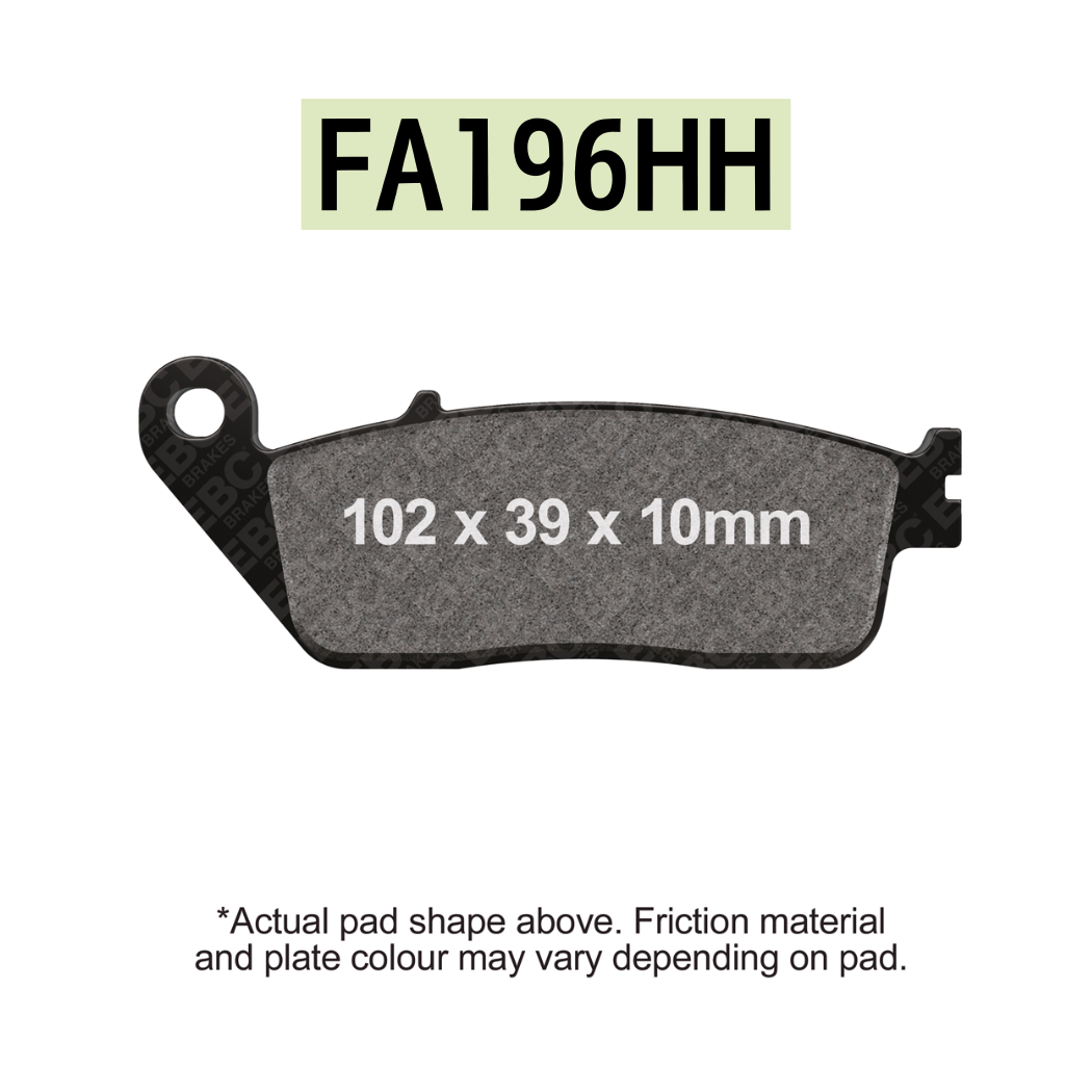 EBC FA196HH Sintered Brake Pads