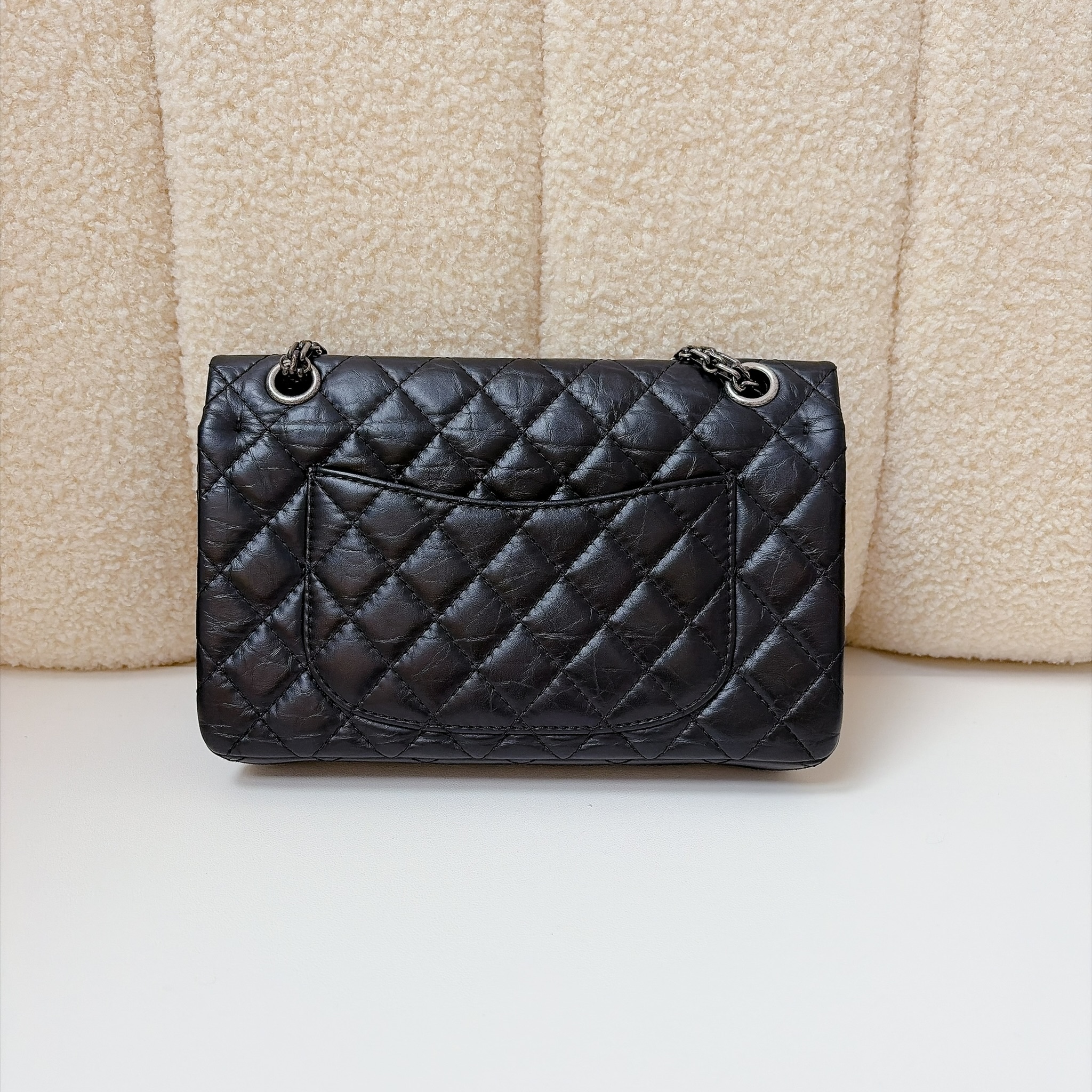 Chanel 2.55 Reissue - Black / SHW