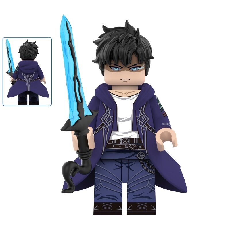 Solo Leveling Sung Jin-woo Custom Minifigures Fit Lego DY583