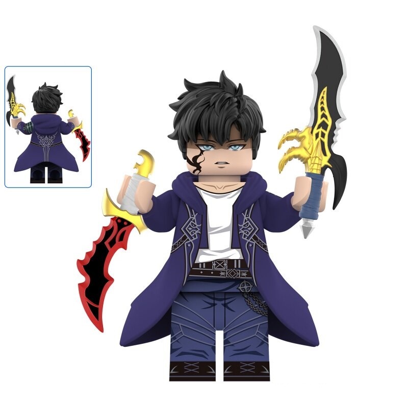 Solo Leveling Sung Jin-woo Custom Minifigures Fit Lego DY582