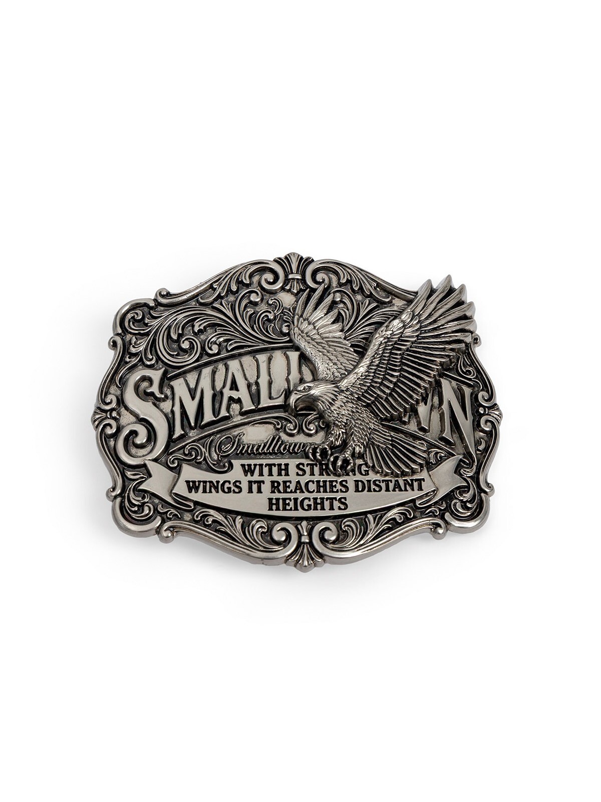 STK SmallTownKid 鵬程萬里老鷹金屬扣皮帶 腰帶