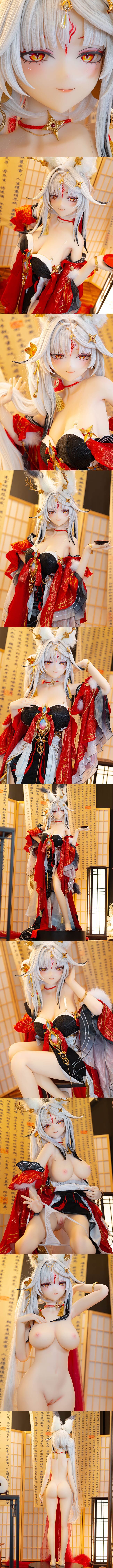 凹凸咪 頭140號 155CM F罩杯 矽膠頭TPE身 擬真娃娃 aotume acg cartoon sex doll