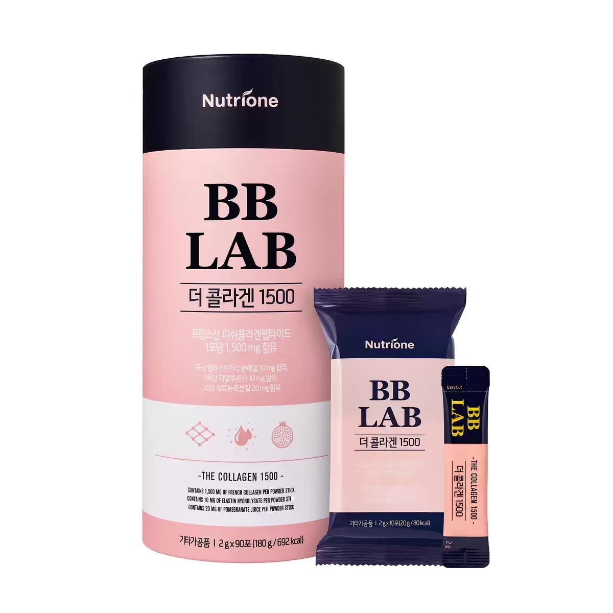 【預購】ZKR093007 BB LAB 1500 低分子魚膠原蛋白粉 90條裝