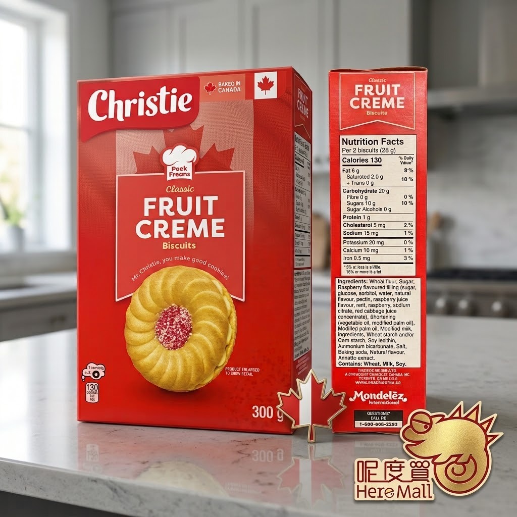[加拿大直送] Christie 果醬餅乾 300g  (逢星期日截單,7至10個工作天送貨)