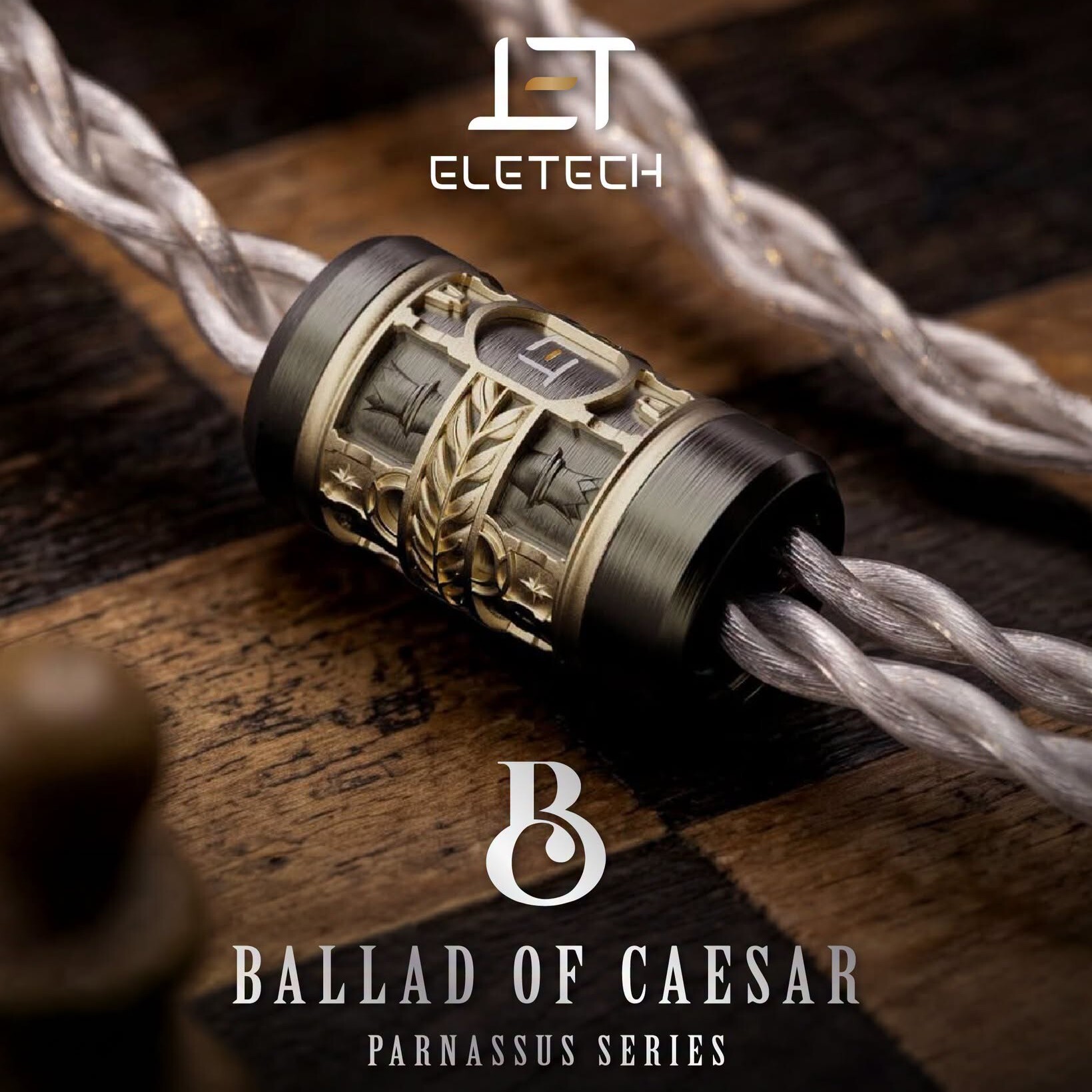Eletech Ballad of Caesar,Eletech 凱撒頌,耳機升級線,upgrade cable,price,price.com,價錢,價格,格價