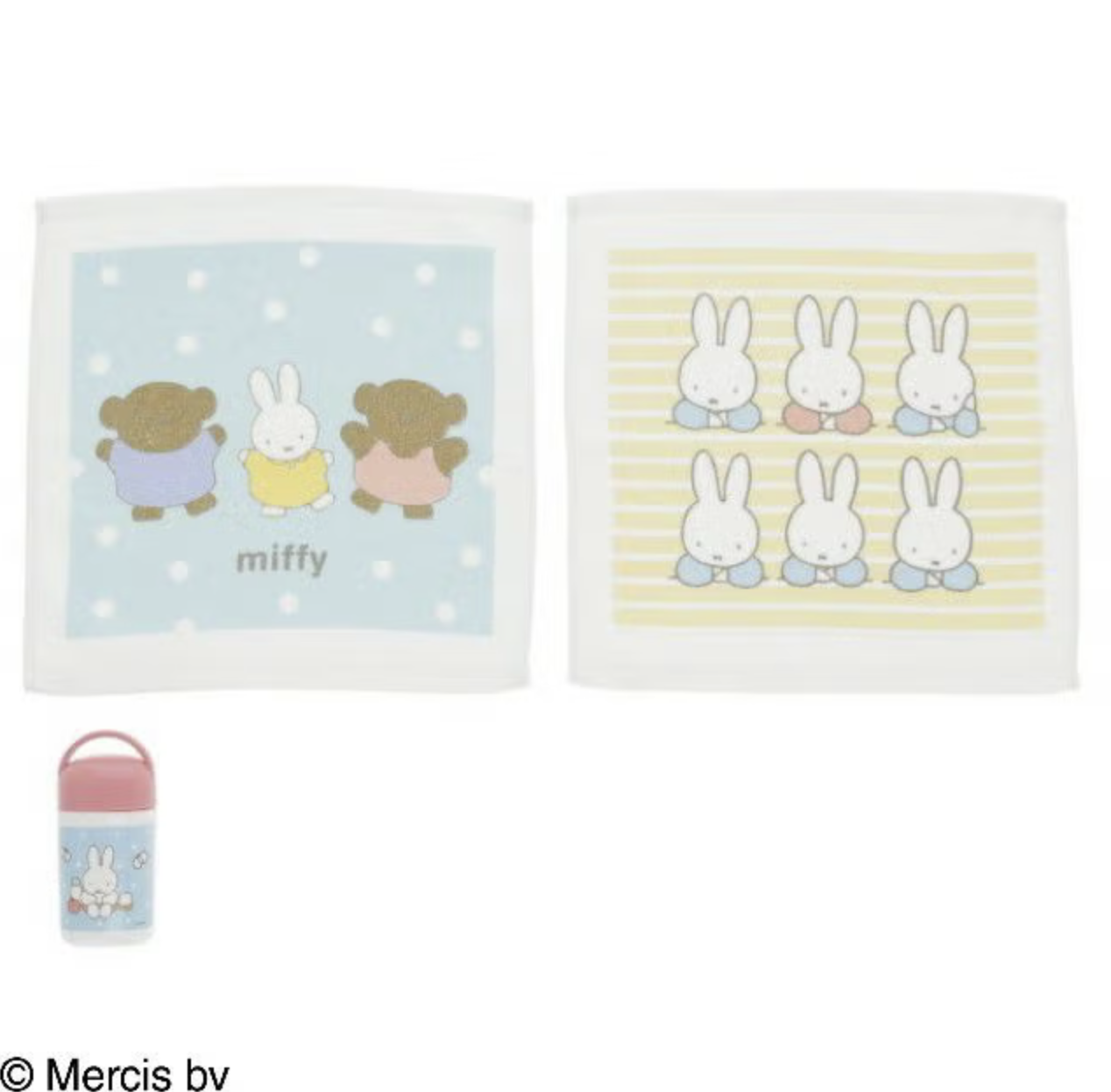 Miffy 毛巾連收納筒