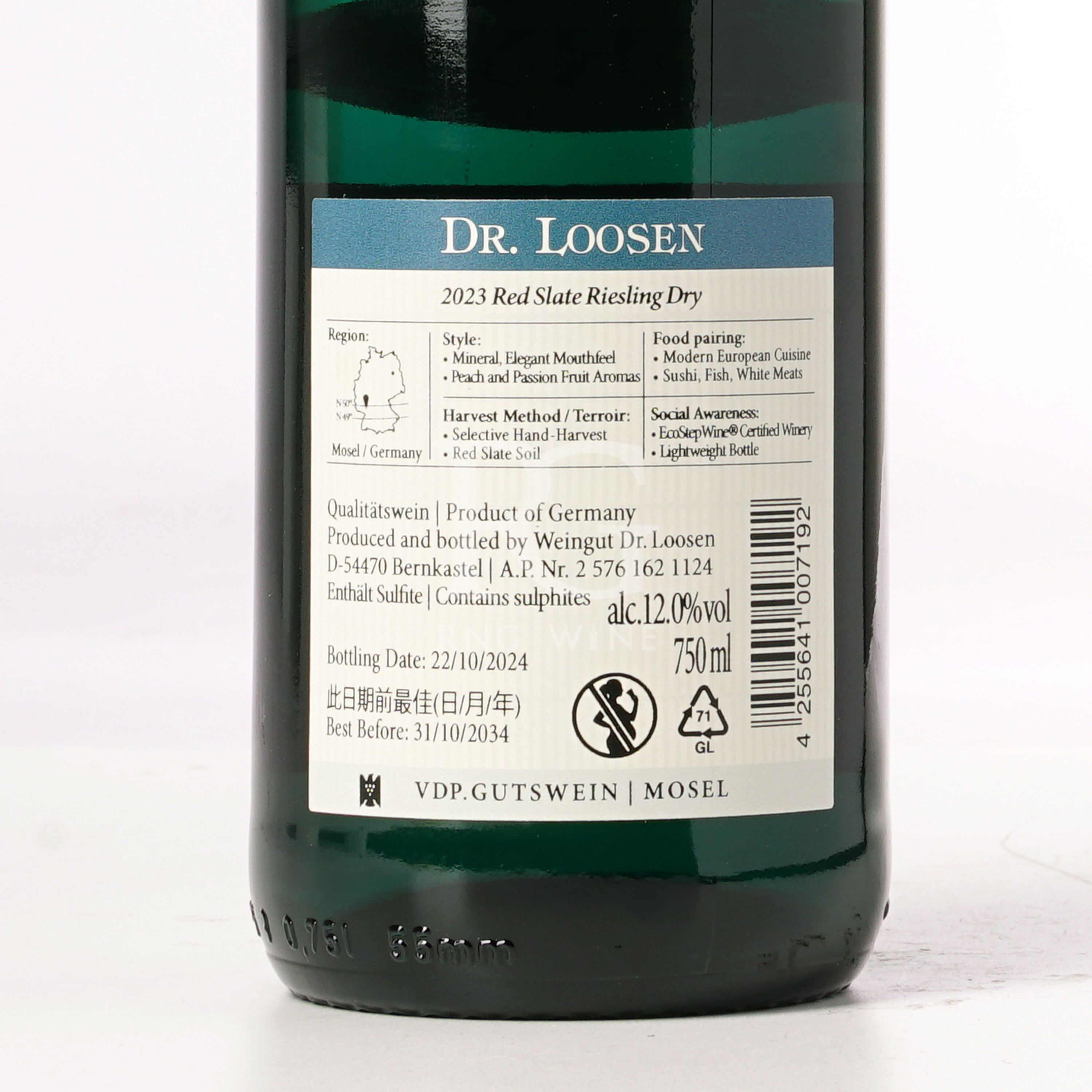 Dr Loosen Red Slate Riesling Dry 2023