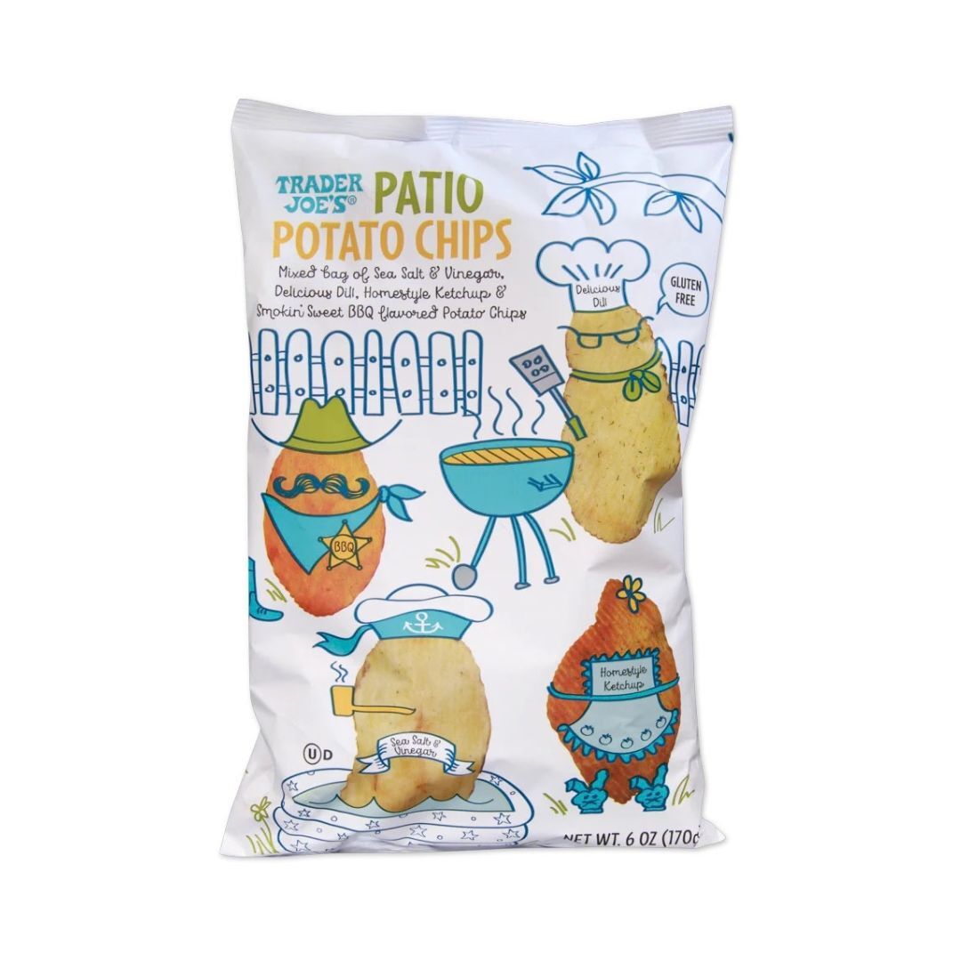 Trader Joe’s Patio Potato Chips 四種綜合風味洋芋片