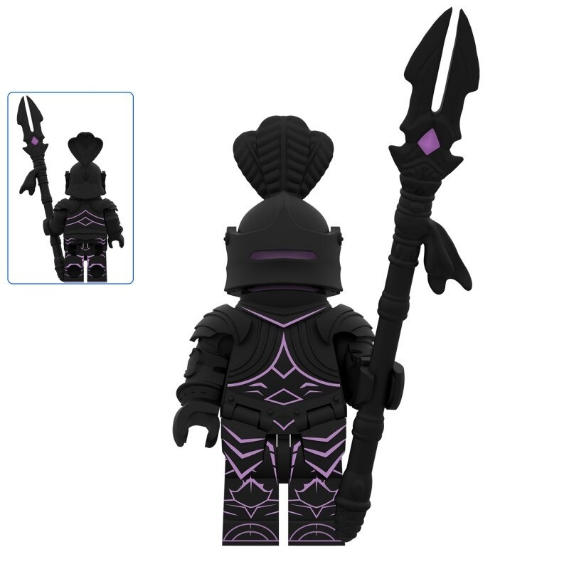 Solo Leveling Purple Shadow Soldier Custom Minifigures Fit Lego DY580