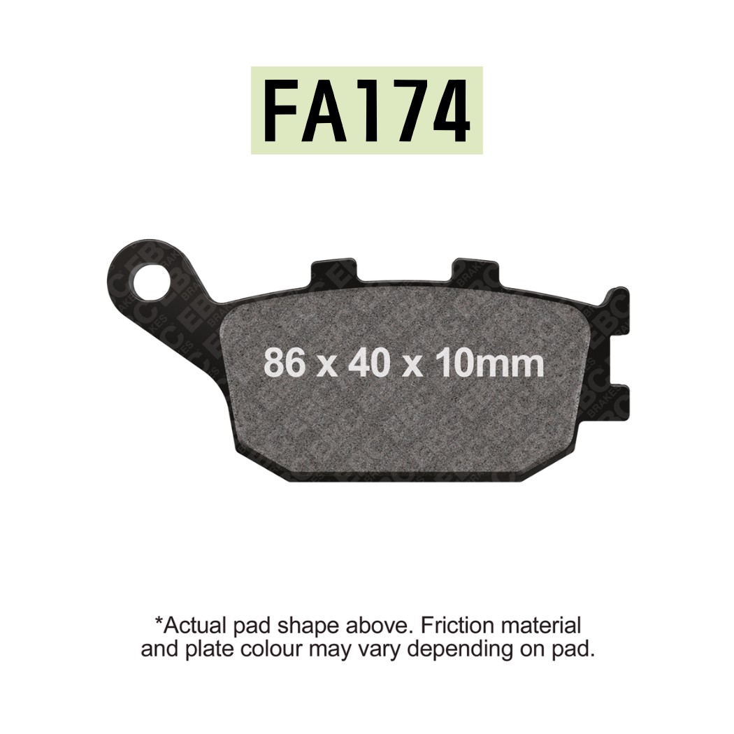EBC FA174 High Performance Organic Brake Pads