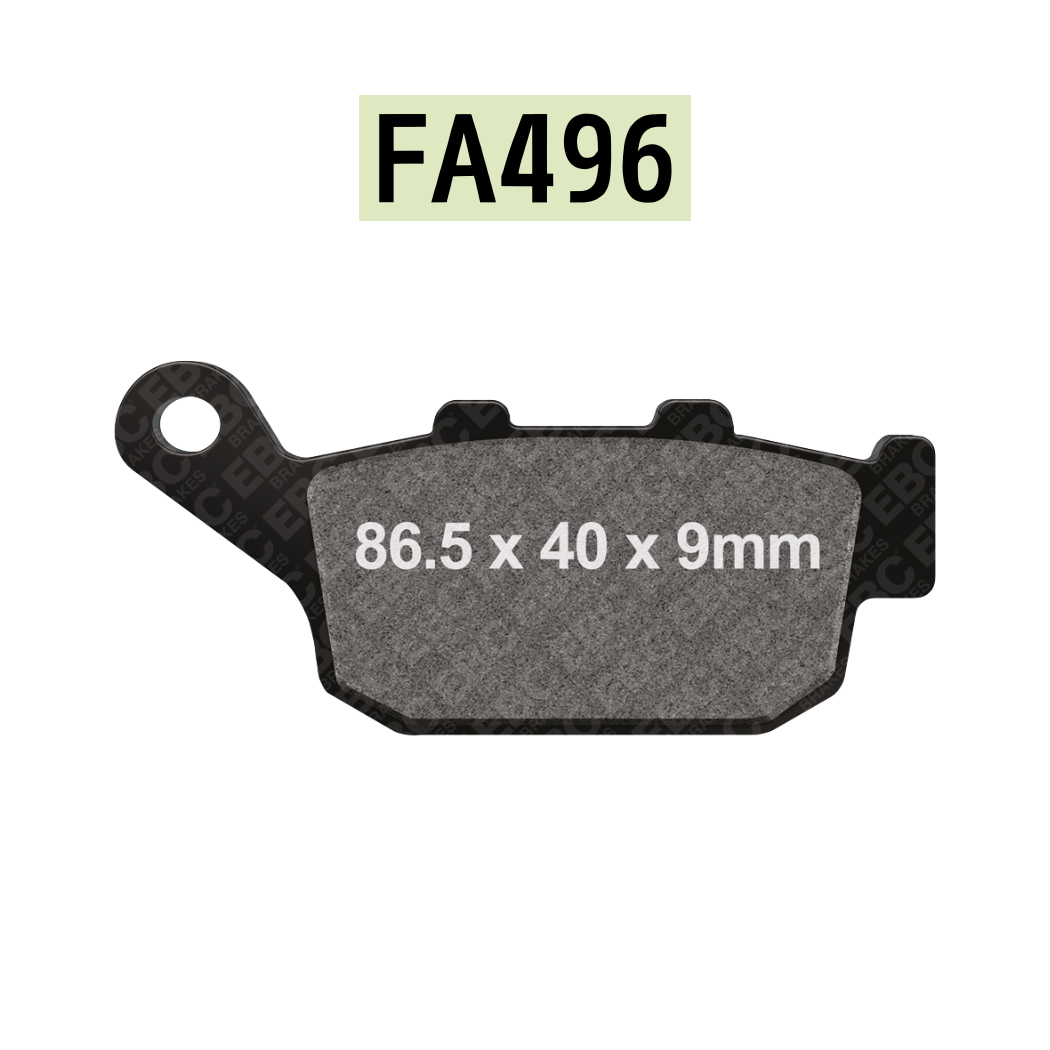 EBC FA496 High Performance Organic Brake Pads