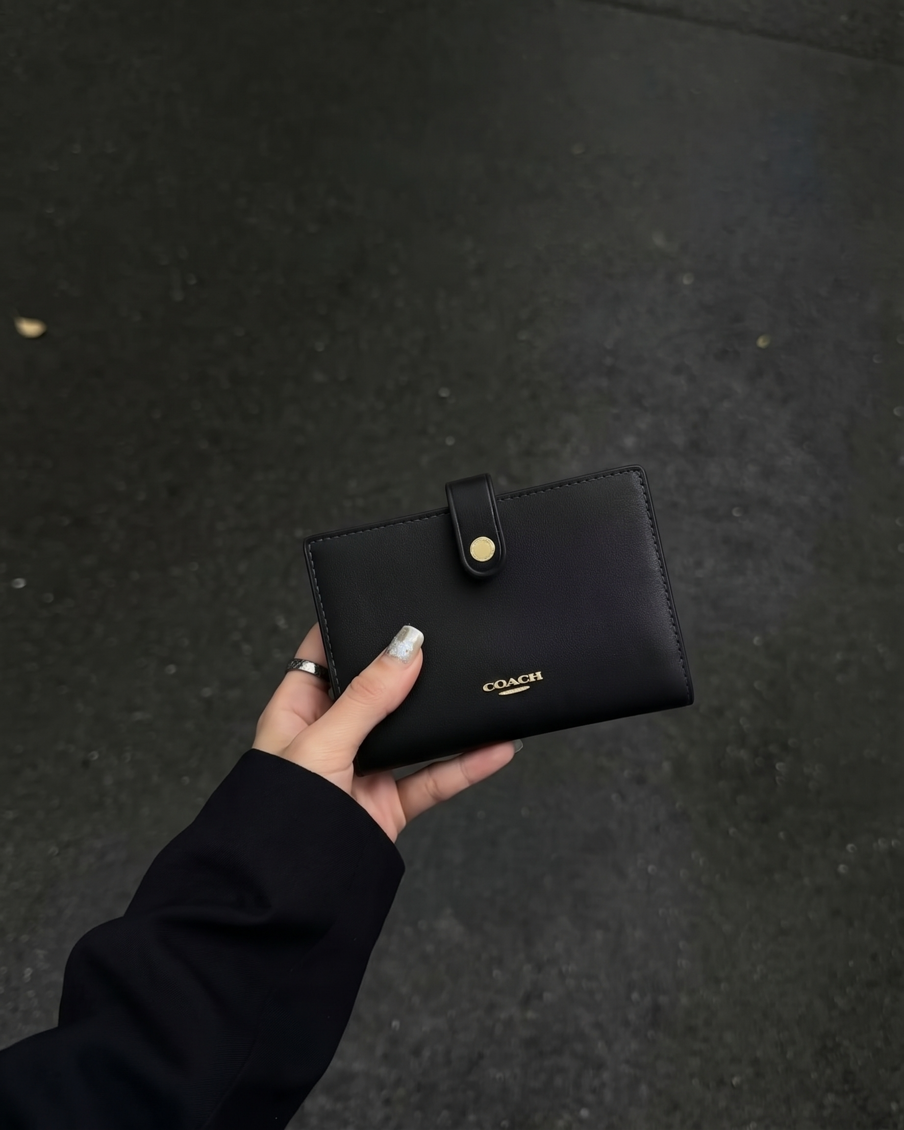 Coach 2-In-1 Wallet 二合一 鱷魚紋 絨面 皮革 短夾 皮夾