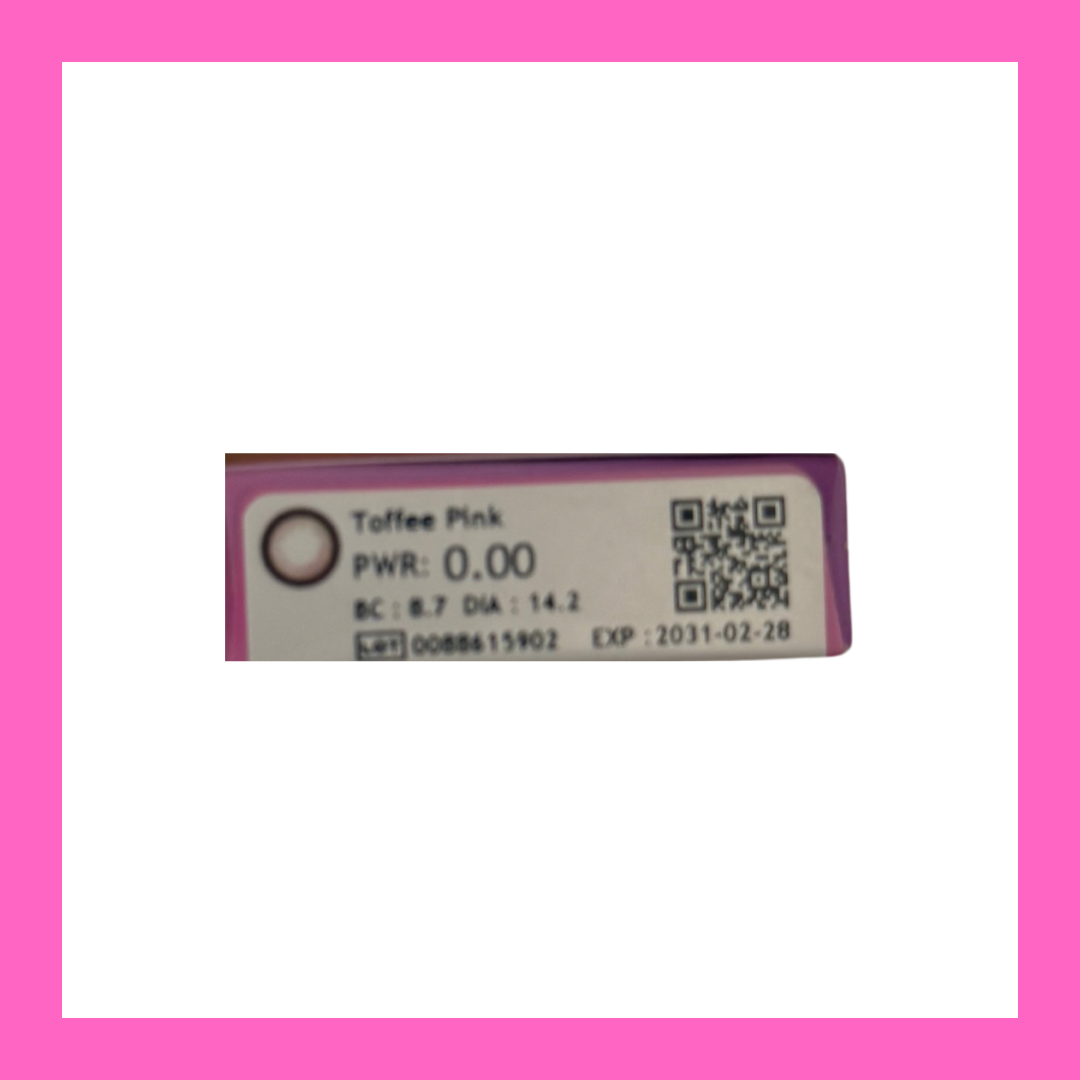 [日拋] Refrear a-eye 1 Day Toffee Pink｜日拋矽水凝膠彩妝隱形眼鏡｜每盒10片