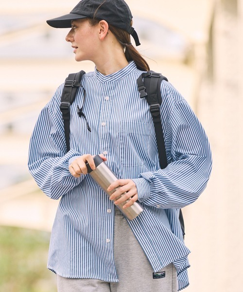 日本 The Craft Crew Products Band Collar Shirt [CCPsh1812]