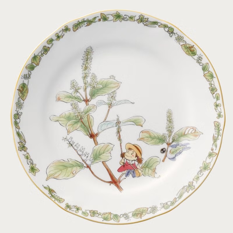 Noritake 27.5公分瓷盤 龍貓 牛膝