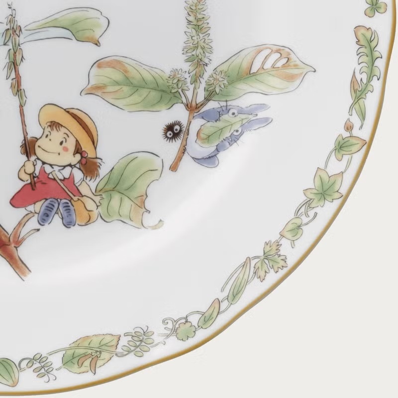 Noritake 27.5公分瓷盤 龍貓 牛膝