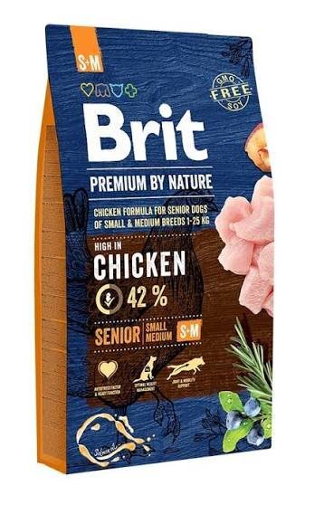 Brit 狗乾糧 自然精選系列．中小型成犬 雞肉8kg EXP:27/12/2026
