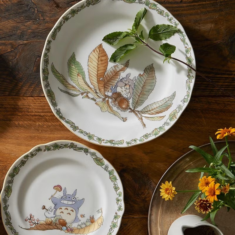  Danube Noritake 皿 27cm 5枚セット 新価格】27cmﾃﾞｨﾅｰ皿(逆さﾄﾄﾛ） TT97820/4924-1