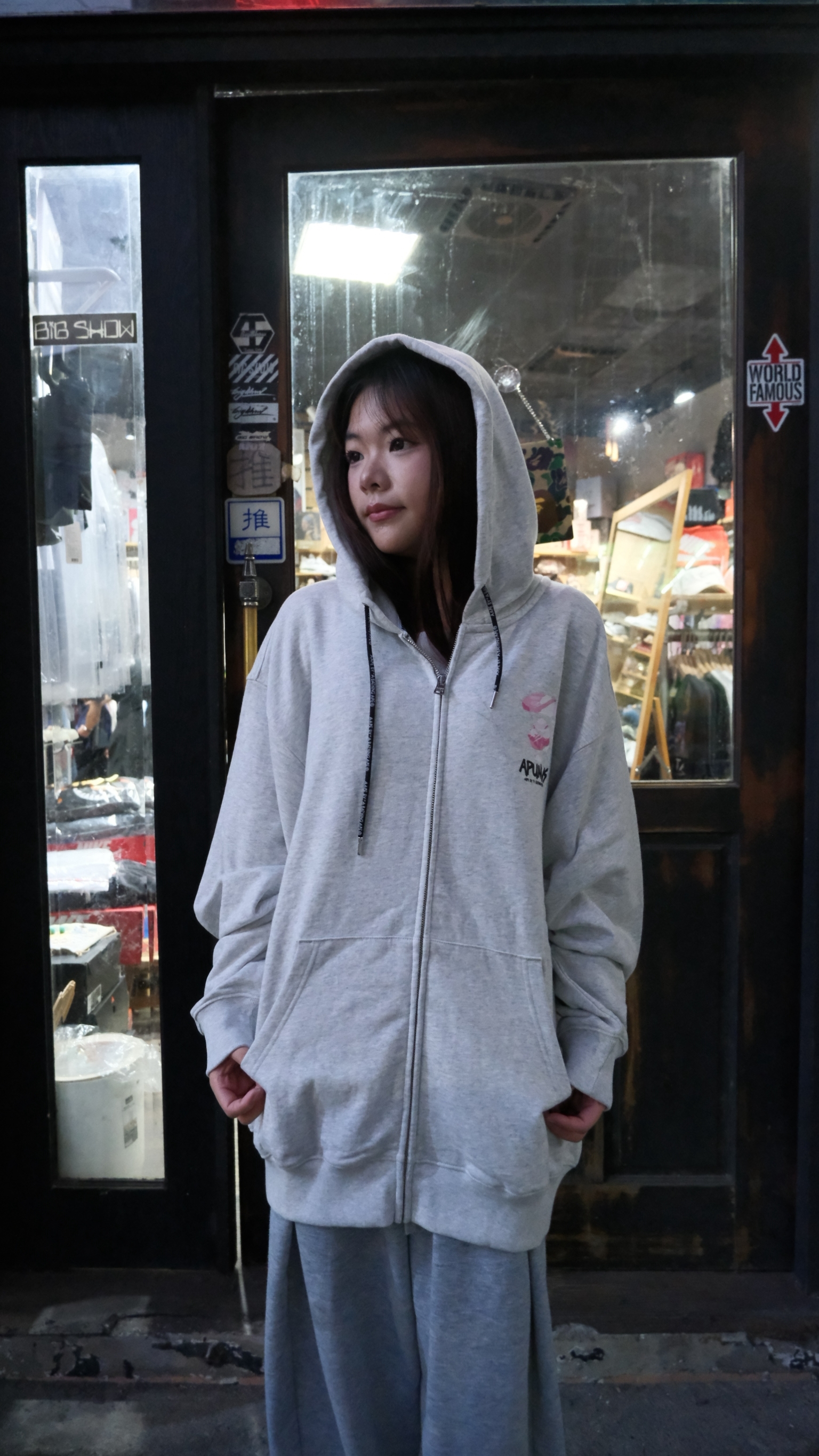 AAPE FW26 迷彩滴墨猿人 連帽外套 AAPSWME300XAR 300