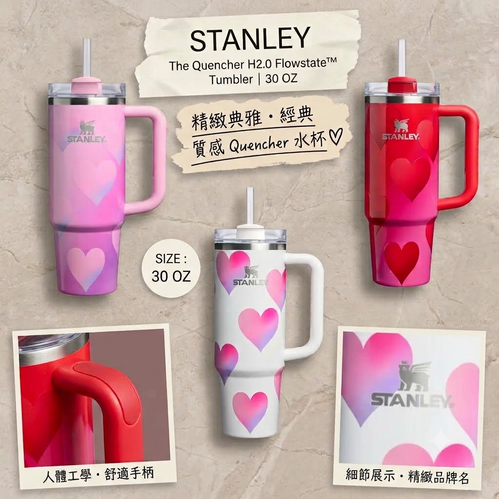 【預購】STANLEY N093034 The Quencher H2.0 Flowstate™ 隨行保溫杯 (887ml)