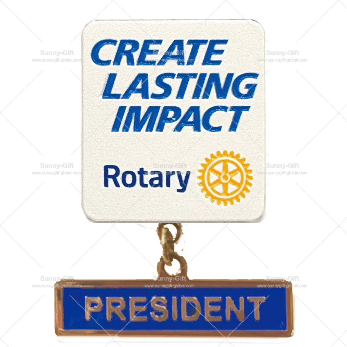 2026-2027 Theme Officer Lapel Pin (Full Title)