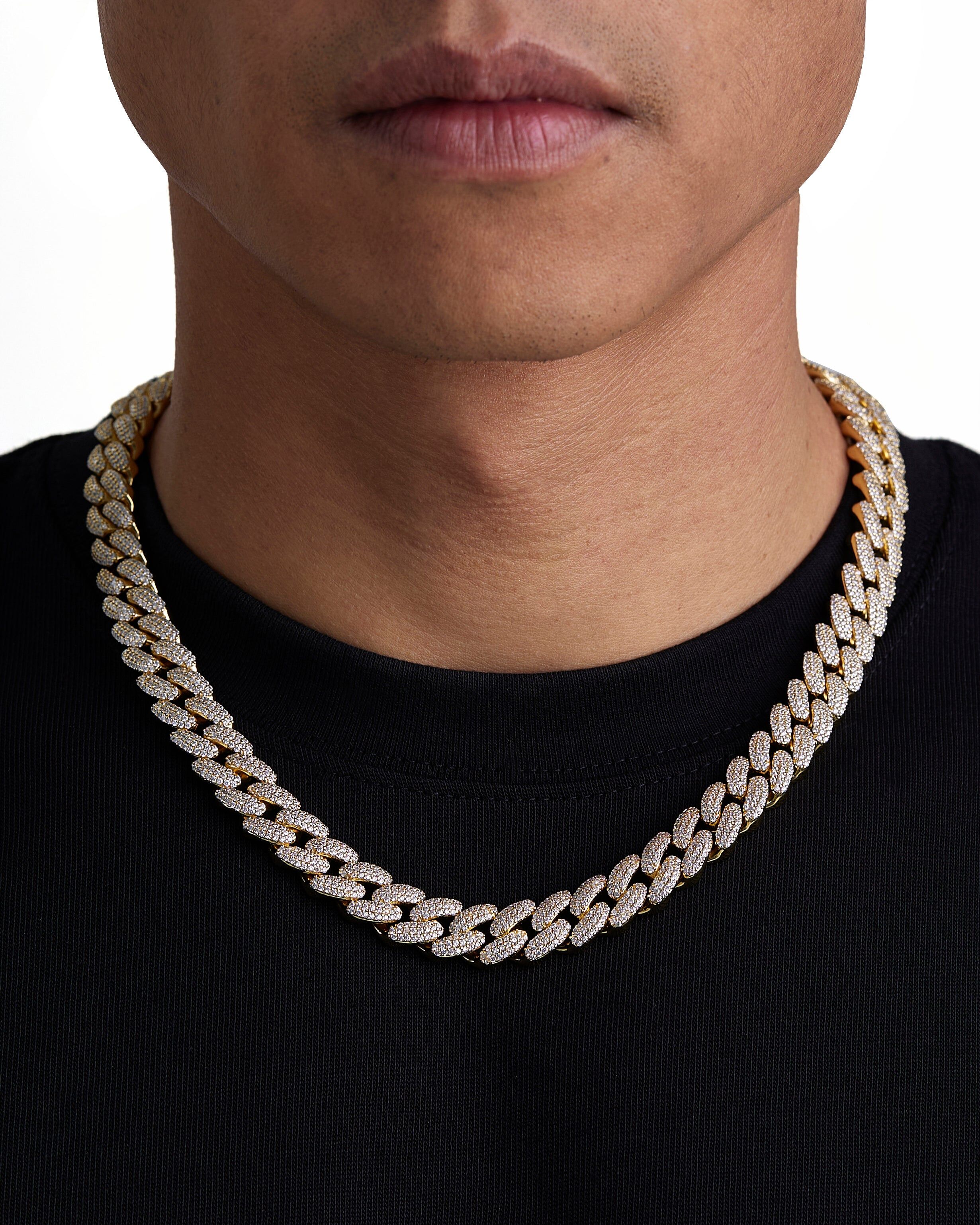Iceman Society｜ICEMAN - 12mm 古巴項鍊 (18K Gold)