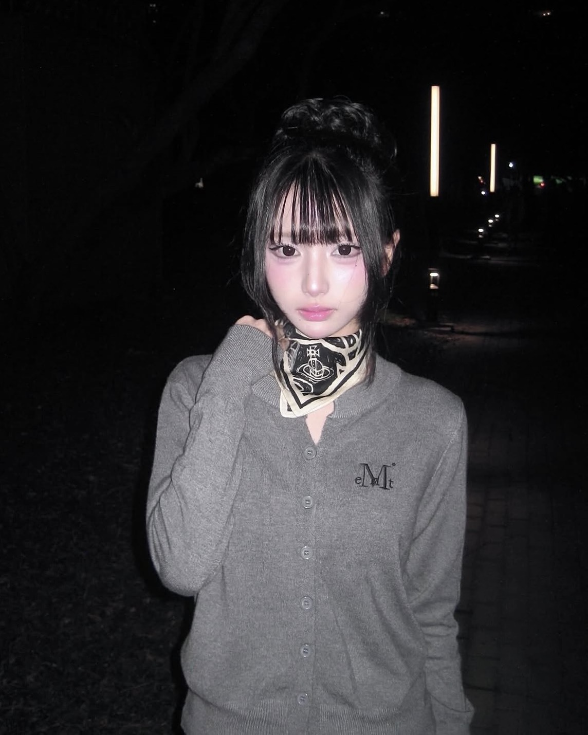 Mucent Marais 7 Button Crop Henry 排扣 亨利領 針織 外套 四色