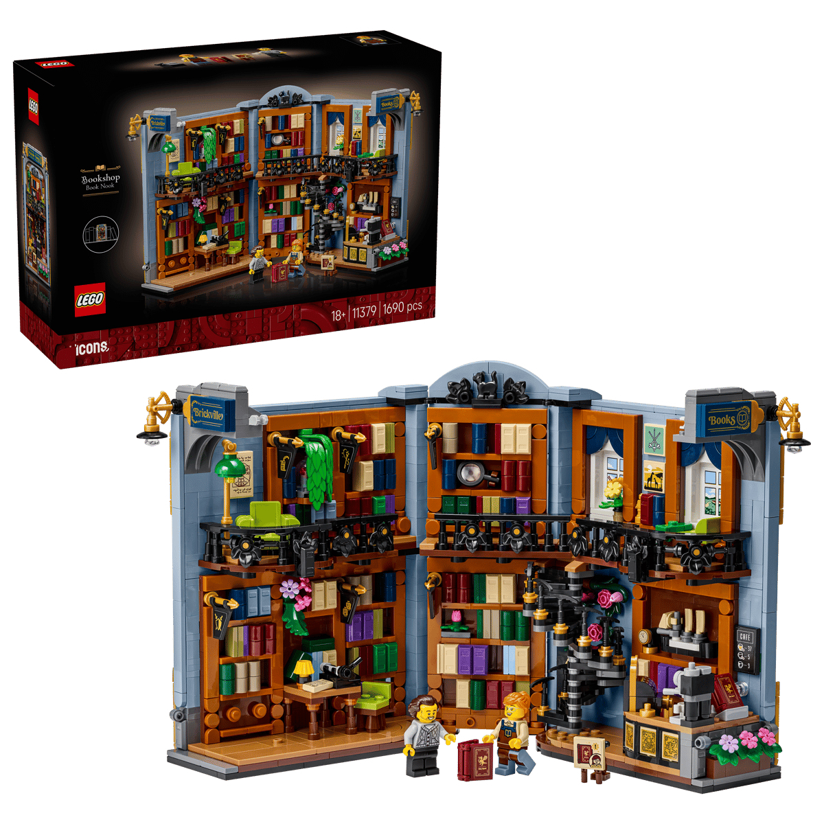 LEGO 11379 書店：書擋擺飾