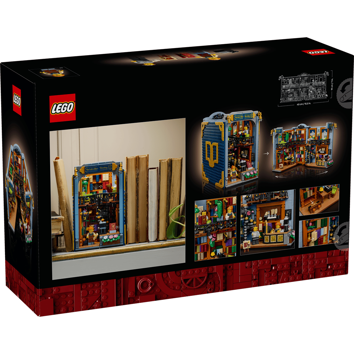 LEGO 11379 書店：書擋擺飾
