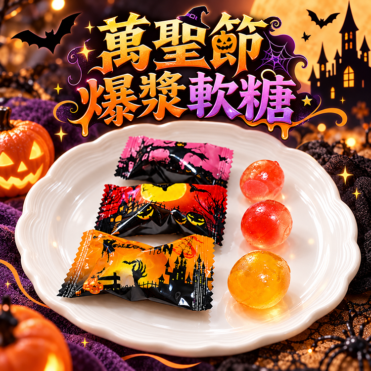 萬聖節爆漿軟糖