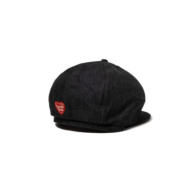 2026AW HUMAN MADE NEWSBOY CAP 丹寧 報童帽 帽子 現貨 HM32GD041
