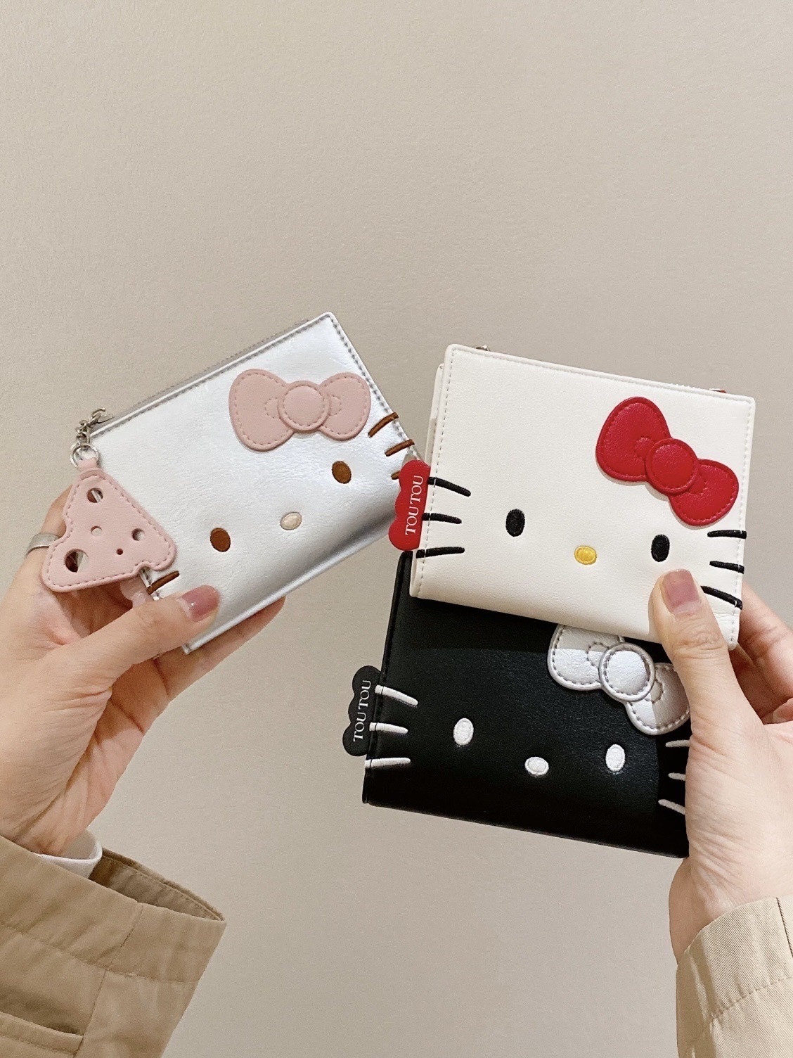 （預購）TOUTOU x Sario  三麗鷗 Hello Kitty 錢包 皮夾 零錢包