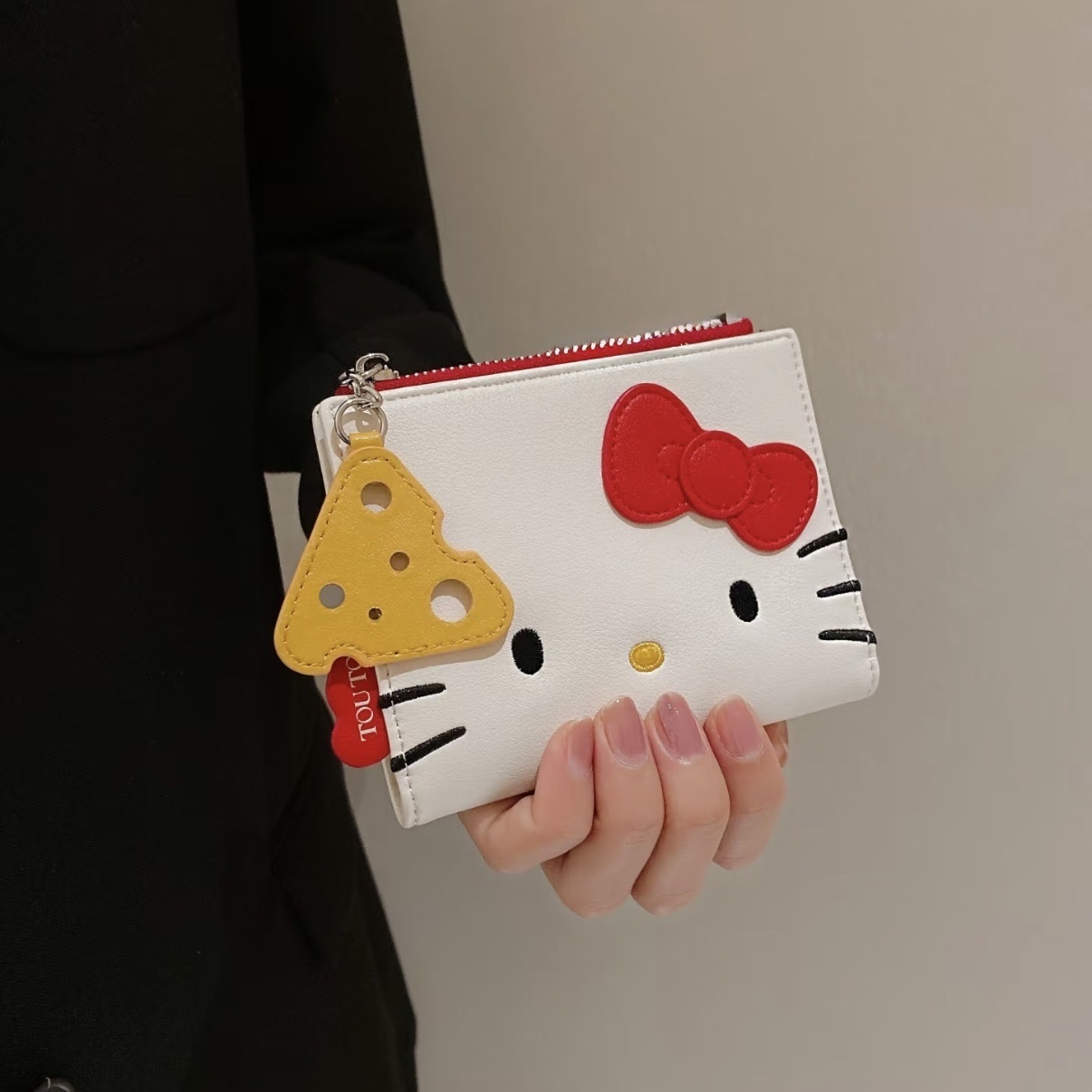 （預購）TOUTOU x Sario  三麗鷗 Hello Kitty 錢包 皮夾 零錢包