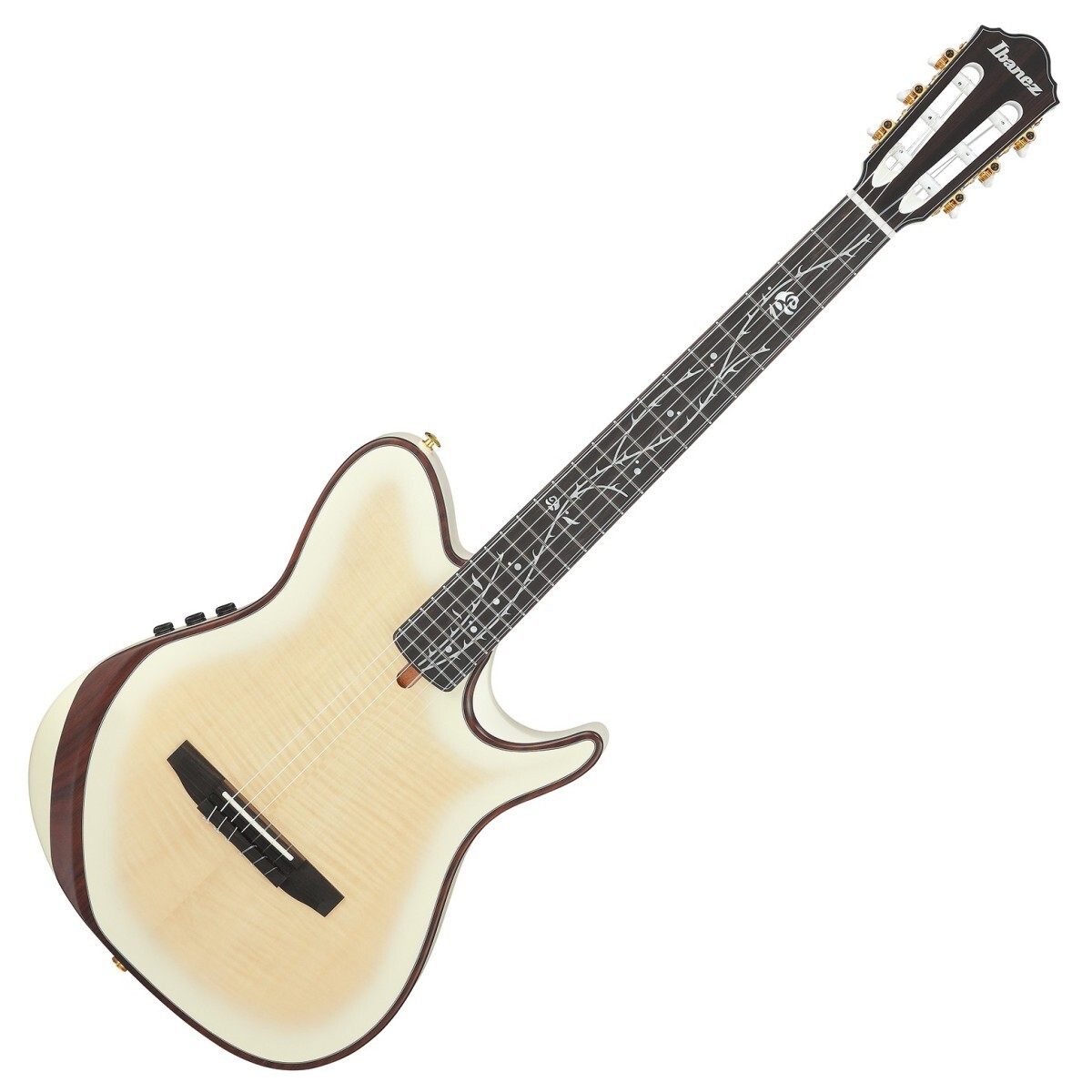 Ibanez TOD100FMN-TMM Tim Henson 簽名款 白色 電古典吉他【宛伶樂器】