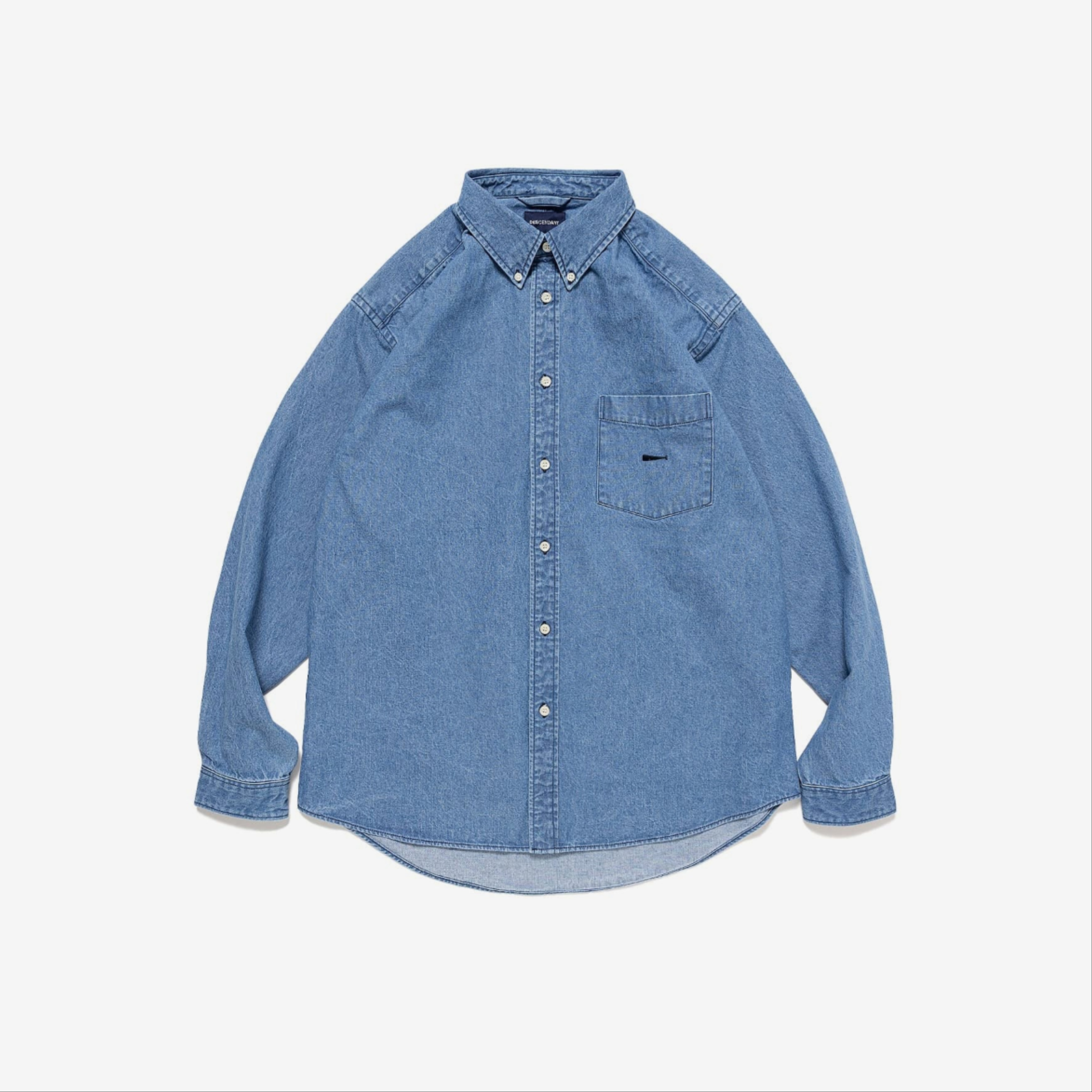 2026AW DESCENDANT PALM DENIM LS SHIRT 牛仔 襯衫 現貨 262WVDS-SHM02