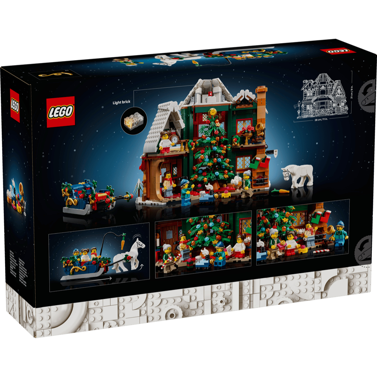 LEGO 11387 佳節小屋