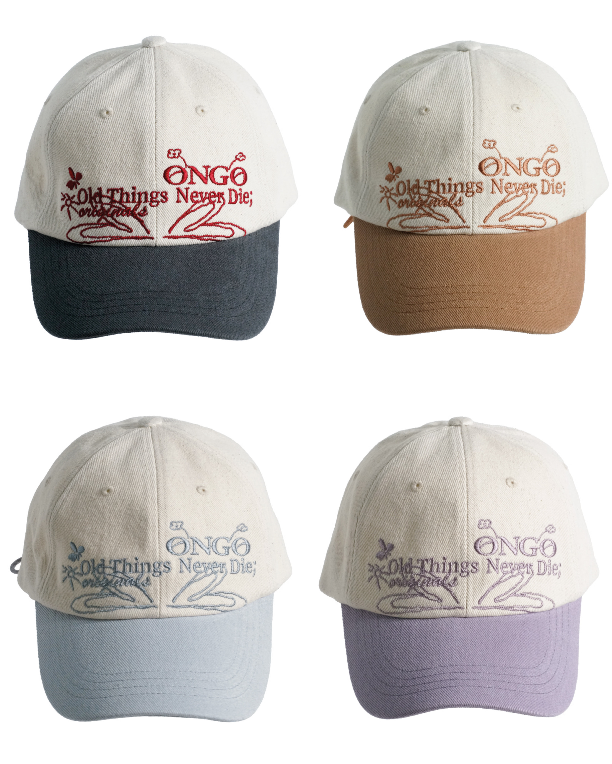 ONGO  [FLOWER] KNOT CAP
