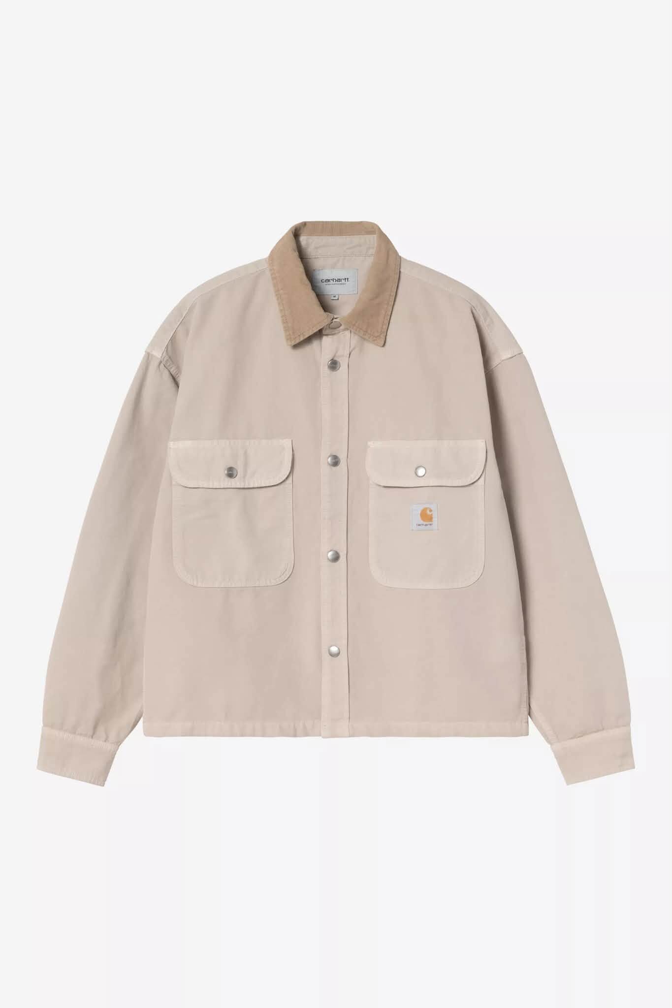 Carhartt Work In Progress Beige Prescott Overshirt