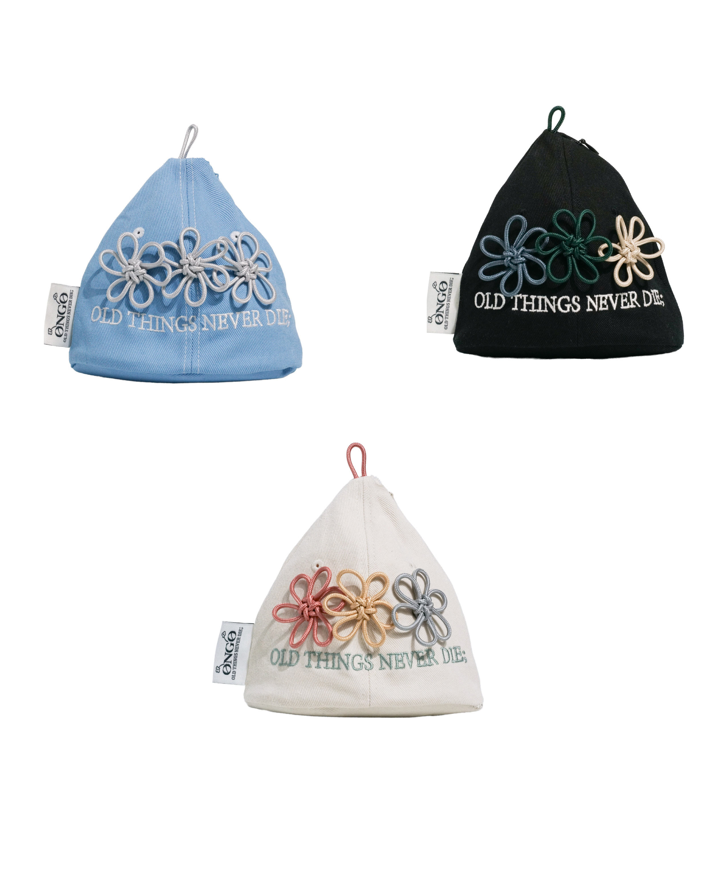 ONGO ONE, TWO, THREE FLOWER POUCH