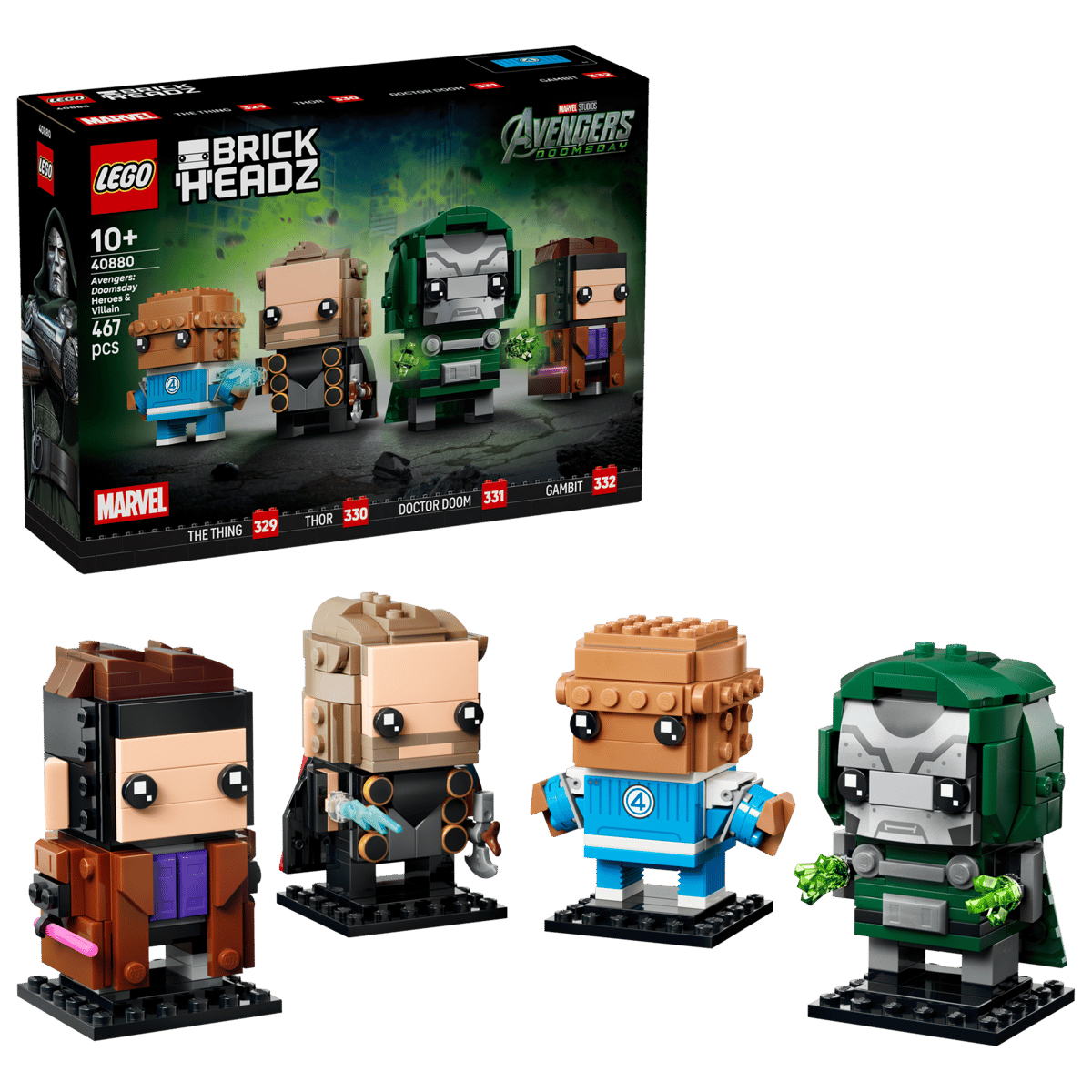 LEGO 40880 《復仇者聯盟：末日崛起》英雄與惡棍