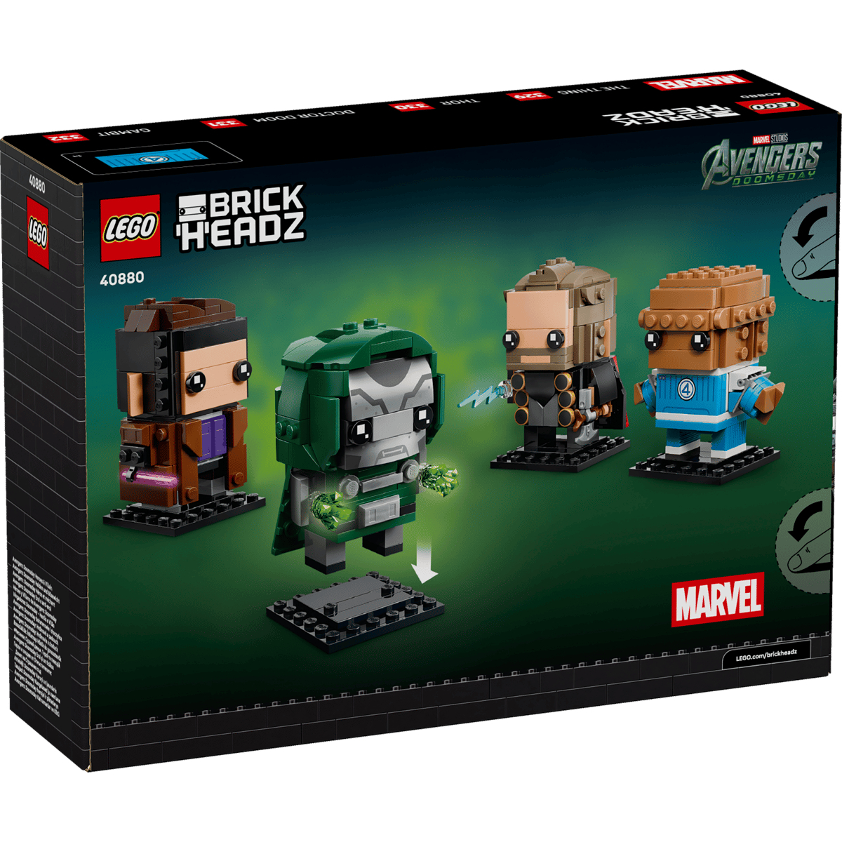LEGO 40880 《復仇者聯盟：末日崛起》英雄與惡棍