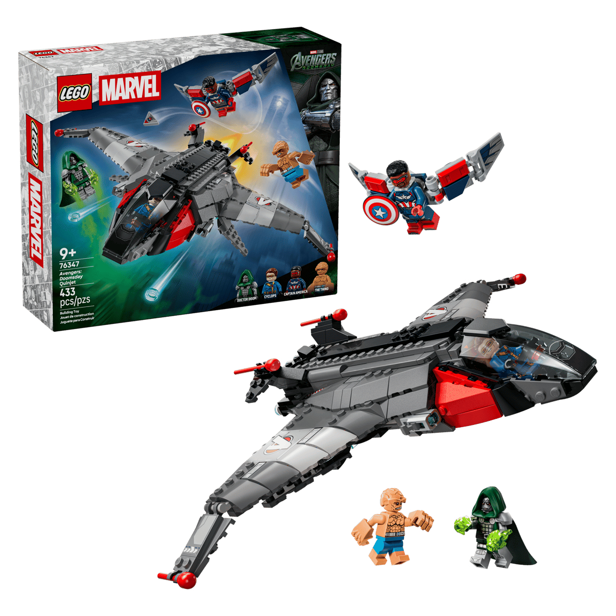 LEGO 76347 《復仇者聯盟：末日崛起》昆式戰機